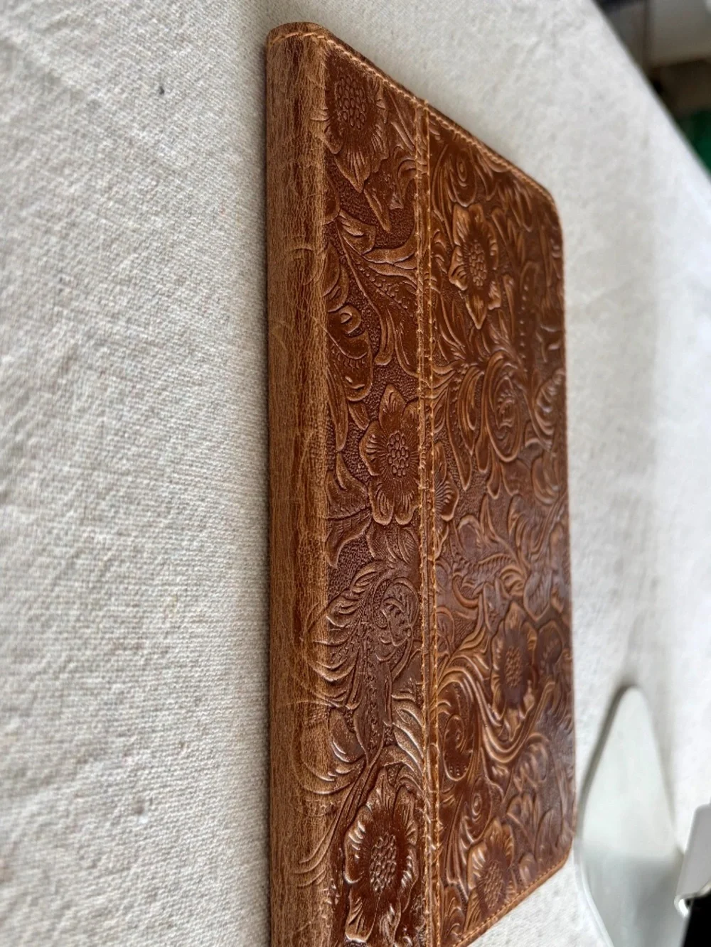 iPad Mini 7 Tooled Leather Case